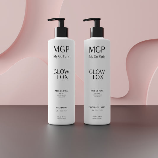 GAMME MIEL DE ROSE Shampoing + GlowTox
