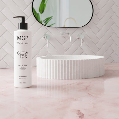 Shampoing GlowTox MIEL DE ROSE