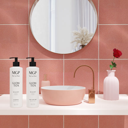 ROSE HONEY RANGE Shampoo + GlowTox